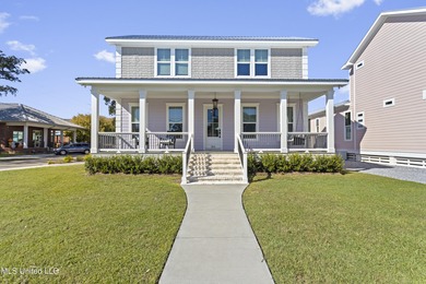 Your Perfect Coastal retreat! Steps from the beach, and easy on Pass Christian Isles Golf Club in Mississippi - for sale on GolfHomes.com, golf home, golf lot