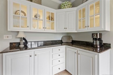 Situated on the 18th hole of the golf course in The Coves at on The Coves Golf Course in Oklahoma - for sale on GolfHomes.com, golf home, golf lot