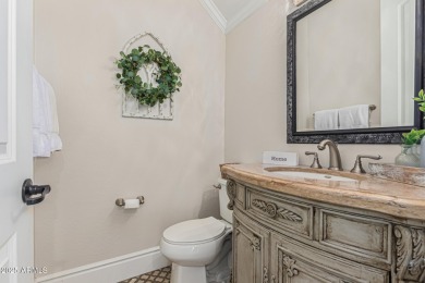 This pool home has new paint throughout the interior, custom on Verrado Golf Club  in Arizona - for sale on GolfHomes.com, golf home, golf lot