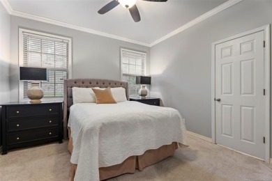 Situated on the 18th hole of the golf course in The Coves at on The Coves Golf Course in Oklahoma - for sale on GolfHomes.com, golf home, golf lot