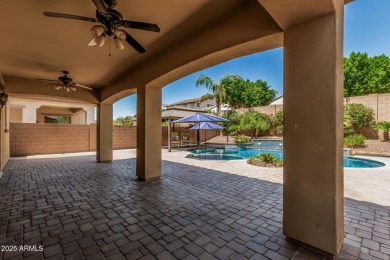This pool home has new paint throughout the interior, custom on Verrado Golf Club  in Arizona - for sale on GolfHomes.com, golf home, golf lot