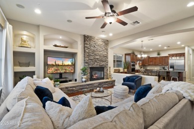 Welcome to this elegant San Vicente model in the gated Fairways on Estrella Mountain Ranch Golf Course in Arizona - for sale on GolfHomes.com, golf home, golf lot