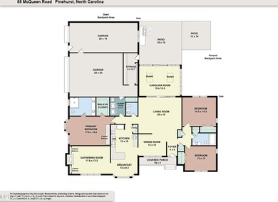 Don't miss this one level all brick home with a split floor plan on Pinehurst Golf Course No. 8 in North Carolina - for sale on GolfHomes.com, golf home, golf lot