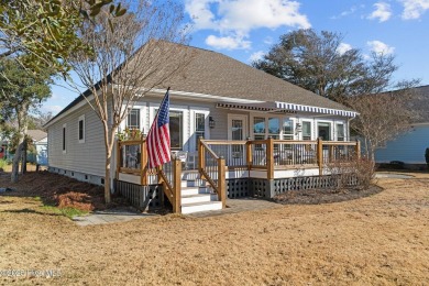 LOCATION!!! Discover coastal elegance in this exceptionally on Oak Island Golf Club in North Carolina - for sale on GolfHomes.com, golf home, golf lot