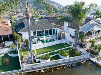 PRIVATE LAKEFRONT HOME! PANORAMIC OPEN VIEW OF LAKE San Marcos on Lake San Marcos Country Club- South Course in California - for sale on GolfHomes.com, golf home, golf lot