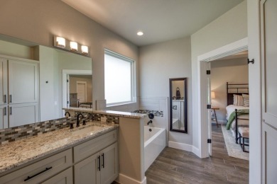 Newly constructed right side of a duplex. Can be bought on Slick Rock Golf Course - Horseshoe Bay in Texas - for sale on GolfHomes.com, golf home, golf lot