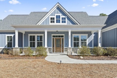 This stunning custom farmhouse-style home sits on a spacious 0 on Wild Wing Plantation in South Carolina - for sale on GolfHomes.com, golf home, golf lot