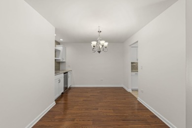 Step inside this stylish 2-bedroom, 1-bathroom condo and fall in on Maple Meadows Golf Club in Illinois - for sale on GolfHomes.com, golf home, golf lot