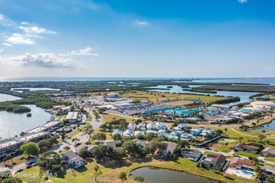 Unique ground-floor 1-bedroom, one bath, private fenced in on Cocoa Beach Country Club in Florida - for sale on GolfHomes.com, golf home, golf lot