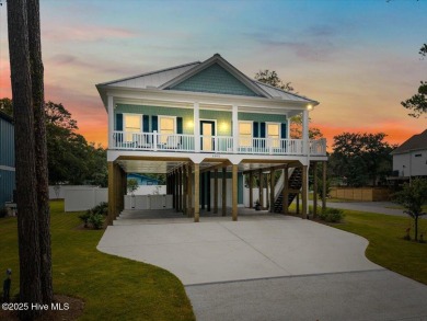 PRESTIGIOUS ISLAND LOCATION with sweeping Intracoastal Waterway on Founders Club At St. James Plantation in North Carolina - for sale on GolfHomes.com, golf home, golf lot