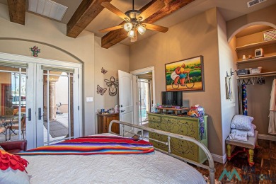 This stunning Tuscany-style home in the Turtleback Mountain on Sierra Del Rio Golf Club in New Mexico - for sale on GolfHomes.com, golf home, golf lot