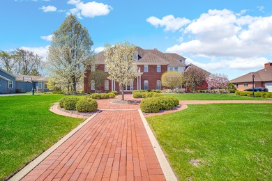 Stunning, classic 3 story home in gated golf course community of on Briar Ridge Country Club in Indiana - for sale on GolfHomes.com, golf home, golf lot