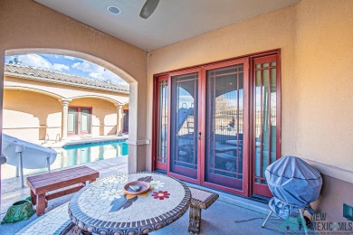 This stunning Tuscany-style home in the Turtleback Mountain on Sierra Del Rio Golf Club in New Mexico - for sale on GolfHomes.com, golf home, golf lot