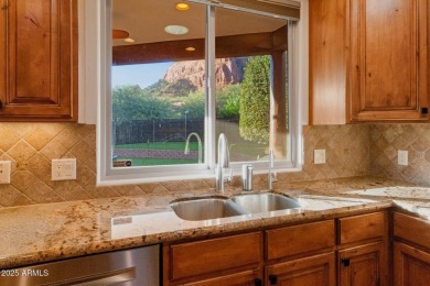 Experience the best of Sedona living in this Southwest-style on Oakcreek Country Club in Arizona - for sale on GolfHomes.com, golf home, golf lot