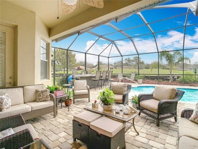 You've got to stop by and see this STUNNING 2016 Deeb built home on Meadow Oaks Golf and Country Club in Florida - for sale on GolfHomes.com, golf home, golf lot