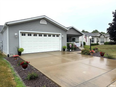 Lovely and well-maintained WCA home within a quiet senior on Bunn Golf Course in Illinois - for sale on GolfHomes.com, golf home, golf lot