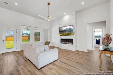 This bright well appointed modern farmhouse combines timeless on Vaaler Creek Golf Club in Texas - for sale on GolfHomes.com, golf home, golf lot