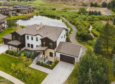 Discover modern comfort and style in this newly constructed on Gypsum Creek Golf Course in Colorado - for sale on GolfHomes.com, golf home, golf lot