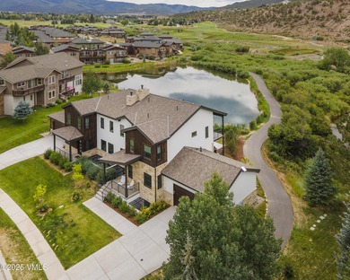 Discover modern comfort and style in this newly constructed on Gypsum Creek Golf Course in Colorado - for sale on GolfHomes.com, golf home, golf lot