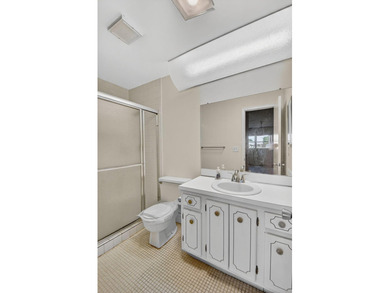 Lake & fountain views from both bedrooms & patio. Front patio & on Cypress Lakes Golf Course - West Palm Beach in Florida - for sale on GolfHomes.com, golf home, golf lot