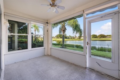 Water view and Golf course View! This freshly painted 2 Bedroom on Heritage Springs Country Club in Florida - for sale on GolfHomes.com, golf home, golf lot