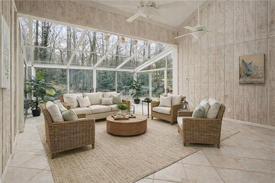 Designed for comfort, privacy, and flexibility, this rare ranch on Brookstone Golf and Country Club in Georgia - for sale on GolfHomes.com, golf home, golf lot