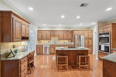 Designed for comfort, privacy, and flexibility, this rare ranch on Brookstone Golf and Country Club in Georgia - for sale on GolfHomes.com, golf home, golf lot
