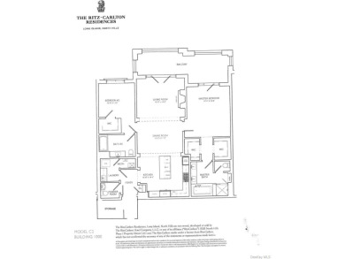 The moment you walk into this sophisticated 2-bedroom, 2.5-bath on North Hills Country Club in New York - for sale on GolfHomes.com, golf home, golf lot