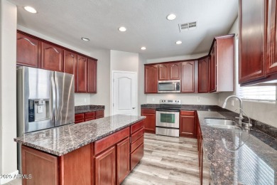 Discover this stunning 5-bedroom, 3-bathroom home with a 3-car on The Golf Club At Johnson Ranch in Arizona - for sale on GolfHomes.com, golf home, golf lot