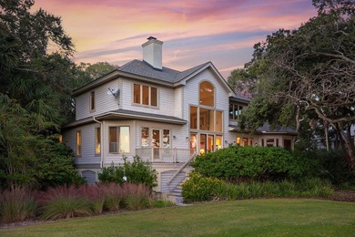Stunning Coastal Home with Breathtaking Tidal Marsh and Golf on The Seabrook Island Club in South Carolina - for sale on GolfHomes.com, golf home, golf lot