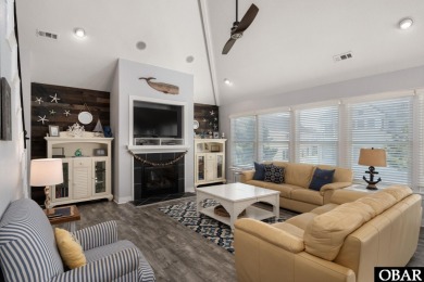 This vacation rental home is a spacious 4-bedroom, 4.5-bathroom on The Currituck Golf Club in North Carolina - for sale on GolfHomes.com, golf home, golf lot