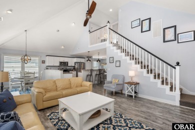 This vacation rental home is a spacious 4-bedroom, 4.5-bathroom on The Currituck Golf Club in North Carolina - for sale on GolfHomes.com, golf home, golf lot