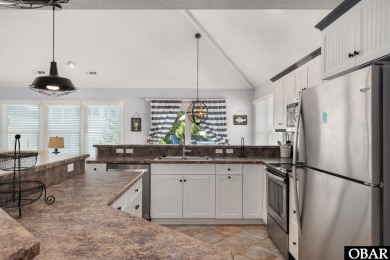This vacation rental home is a spacious 4-bedroom, 4.5-bathroom on The Currituck Golf Club in North Carolina - for sale on GolfHomes.com, golf home, golf lot