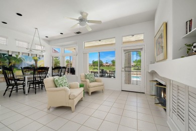 This two bedroom/two bath Orrefors plan is spacious, sunlit and on Mountain Vista Golf Course At Sun City Palm Desert in California - for sale on GolfHomes.com, golf home, golf lot