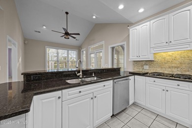 This custom-built brick home has been exceptionally cared for on Brunswick Plantation and Golf Resorts in North Carolina - for sale on GolfHomes.com, golf home, golf lot