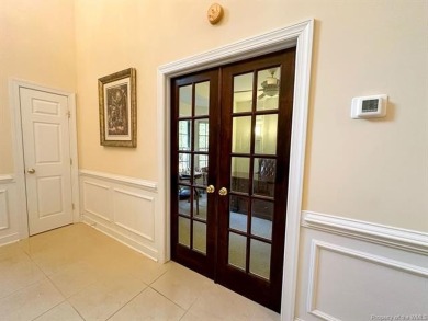 Step into timeless elegance with this one-owner, custom-built on Brickshire Golf Club in Virginia - for sale on GolfHomes.com, golf home, golf lot