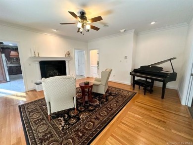 Step into timeless elegance with this one-owner, custom-built on Brickshire Golf Club in Virginia - for sale on GolfHomes.com, golf home, golf lot