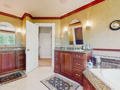 Serenity and beauty will greet you as you enter this stunning on Bull Valley Golf Club in Illinois - for sale on GolfHomes.com, golf home, golf lot