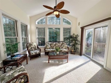 Step into timeless elegance with this one-owner, custom-built on Brickshire Golf Club in Virginia - for sale on GolfHomes.com, golf home, golf lot