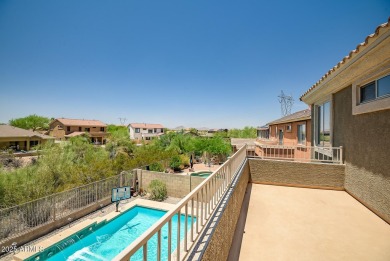 Showcase Home Alert! Luxury living reaches new heights in this on Estrella Mountain Ranch Golf Course in Arizona - for sale on GolfHomes.com, golf home, golf lot