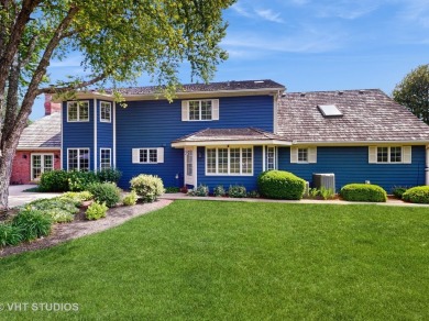 Serenity and beauty will greet you as you enter this stunning on Bull Valley Golf Club in Illinois - for sale on GolfHomes.com, golf home, golf lot