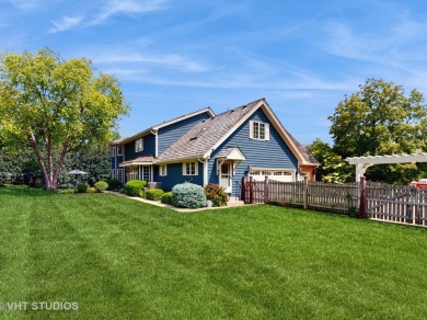 Serenity and beauty will greet you as you enter this stunning on Bull Valley Golf Club in Illinois - for sale on GolfHomes.com, golf home, golf lot