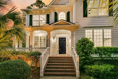 Welcome home to this stunning 5-bedroom, 4-bath home plus bonus on Dunes West Golf Club in South Carolina - for sale on GolfHomes.com, golf home, golf lot