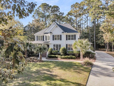 Welcome home to this stunning 5-bedroom, 4-bath home plus bonus on Dunes West Golf Club in South Carolina - for sale on GolfHomes.com, golf home, golf lot