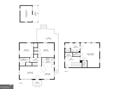Come check out this well-cared for extra-large 3 bedroom 2 bath on East Lake Golf Club in Georgia - for sale on GolfHomes.com, golf home, golf lot
