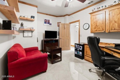 Located on a quiet cul-de-sac in this premier active adult on Gold Canyon Golf Resort - Sidewinder in Arizona - for sale on GolfHomes.com, golf home, golf lot
