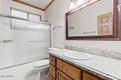 Located on a quiet cul-de-sac in this premier active adult on Gold Canyon Golf Resort - Sidewinder in Arizona - for sale on GolfHomes.com, golf home, golf lot