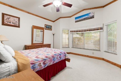 Located on a quiet cul-de-sac in this premier active adult on Gold Canyon Golf Resort - Sidewinder in Arizona - for sale on GolfHomes.com, golf home, golf lot