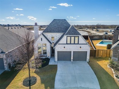 Step into effortless living in this beautiful one-story, located on The Tribute At the Colony in Texas - for sale on GolfHomes.com, golf home, golf lot