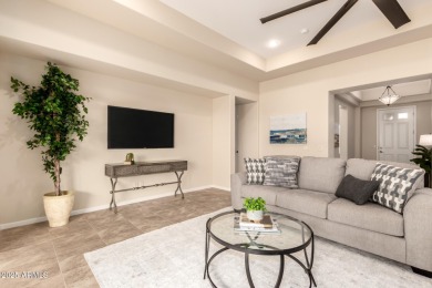 If you've been dreaming of a spacious, private fenced yard with on Tuscany Falls At Pebble Creek in Arizona - for sale on GolfHomes.com, golf home, golf lot